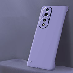 Custodia Plastica Rigida Senza Cornice Cover Opaca per Huawei Honor 70 Pro+ Plus 5G Viola