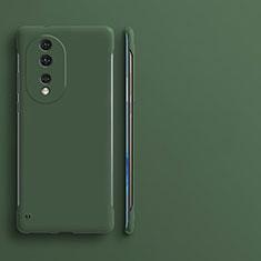 Custodia Plastica Rigida Senza Cornice Cover Opaca per Huawei Honor 80 5G Verde