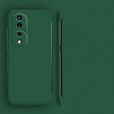 Custodia Plastica Rigida Senza Cornice Cover Opaca per Huawei Honor 80 Pro 5G Verde Notte