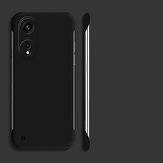 Custodia Plastica Rigida Senza Cornice Cover Opaca per Huawei Honor X5 Plus Nero