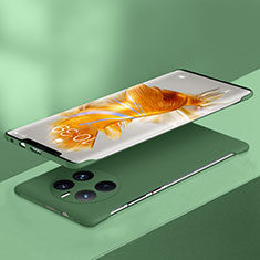 Custodia Plastica Rigida Senza Cornice Cover Opaca per Huawei Mate 50 Pro Verde