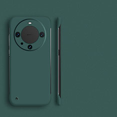 Custodia Plastica Rigida Senza Cornice Cover Opaca per Huawei Mate 60 Verde Notte