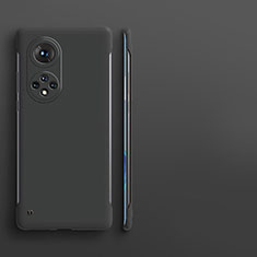 Custodia Plastica Rigida Senza Cornice Cover Opaca per Huawei Nova 9 Nero