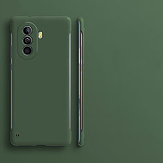 Custodia Plastica Rigida Senza Cornice Cover Opaca per Huawei Nova Y70 Verde Notte