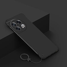 Custodia Plastica Rigida Senza Cornice Cover Opaca per OnePlus 11 5G Nero