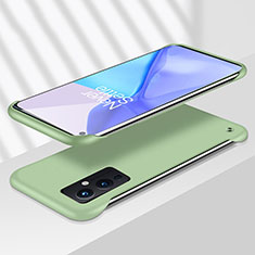 Custodia Plastica Rigida Senza Cornice Cover Opaca per OnePlus 9 5G Verde