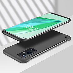 Custodia Plastica Rigida Senza Cornice Cover Opaca per OnePlus 9 Pro 5G Nero