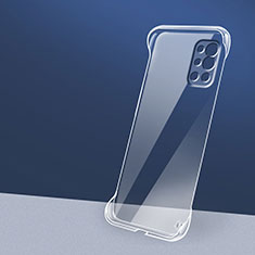 Custodia Plastica Rigida Senza Cornice Cover Opaca per OnePlus 9R 5G Chiaro