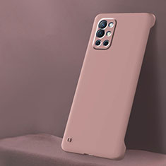 Custodia Plastica Rigida Senza Cornice Cover Opaca per OnePlus 9R 5G Rosa