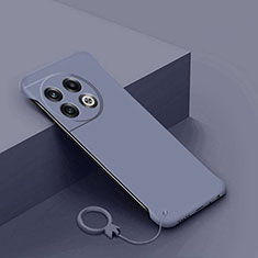 Custodia Plastica Rigida Senza Cornice Cover Opaca per OnePlus Ace 2 Pro 5G Grigio Lavanda