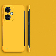 Custodia Plastica Rigida Senza Cornice Cover Opaca per OnePlus Nord CE 3 5G Giallo