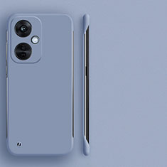 Custodia Plastica Rigida Senza Cornice Cover Opaca per OnePlus Nord CE 3 5G Grigio Lavanda