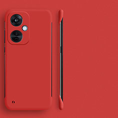 Custodia Plastica Rigida Senza Cornice Cover Opaca per OnePlus Nord CE 3 Lite 5G Rosso