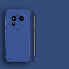 Custodia Plastica Rigida Senza Cornice Cover Opaca per Oppo Find X6 Pro 5G Blu