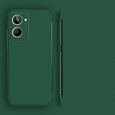 Custodia Plastica Rigida Senza Cornice Cover Opaca per Realme 10 Pro 5G Verde Notte