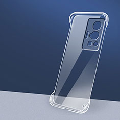 Custodia Plastica Rigida Senza Cornice Cover Opaca per Vivo X70 Pro 5G Chiaro