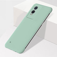 Custodia Plastica Rigida Senza Cornice Cover Opaca per Vivo Y76s 5G Verde