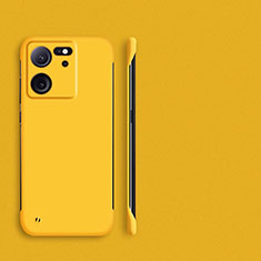 Custodia Plastica Rigida Senza Cornice Cover Opaca per Xiaomi Redmi K60 Ultra 5G Giallo