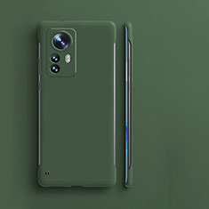 Custodia Plastica Rigida Senza Cornice Cover Opaca per Xiaomi Redmi Note 12S Verde Notte