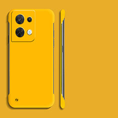 Custodia Plastica Rigida Senza Cornice Cover Opaca per Xiaomi Redmi Note 13 5G Giallo