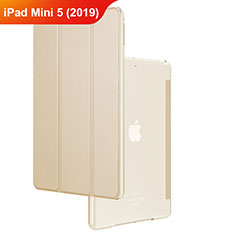 Custodia Portafoglio In Pelle con Stand per Apple iPad Mini 5 (2019) Oro