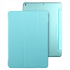 Custodia Portafoglio In Pelle con Stand per Apple New iPad 9.7 (2018) Cielo Blu