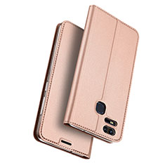 Custodia Portafoglio In Pelle con Stand per Asus Zenfone 3 Zoom Oro Rosa