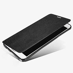Custodia Portafoglio In Pelle con Supporto L02 per Samsung Galaxy Note 5 N9200 N920 N920F Nero