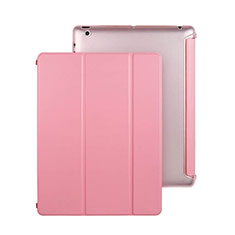 Custodia Portafoglio In Pelle con Supporto per Apple iPad 2 Rosa