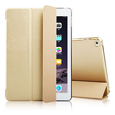 Custodia Portafoglio In Pelle con Supporto per Apple iPad Air 2 Oro