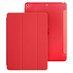 Custodia Portafoglio In Pelle con Supporto per Apple New iPad 9.7 (2017) Rosso