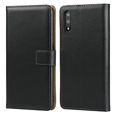 Custodia Portafoglio In Pelle con Supporto per Huawei P Smart Z (2019) Nero