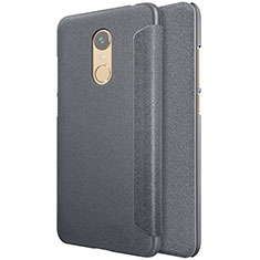 Custodia Portafoglio In Pelle con Supporto per Xiaomi Redmi 5 Plus Nero