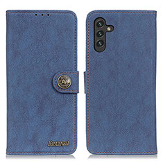 Custodia Portafoglio In Pelle Cover con Supporto A01D per Samsung Galaxy A13 5G Blu