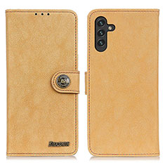 Custodia Portafoglio In Pelle Cover con Supporto A01D per Samsung Galaxy A13 5G Oro