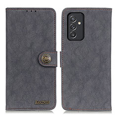 Custodia Portafoglio In Pelle Cover con Supporto A01D per Samsung Galaxy A15 4G Nero
