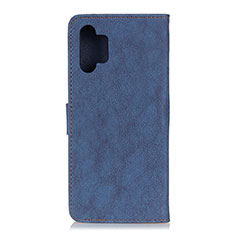 Custodia Portafoglio In Pelle Cover con Supporto A01D per Samsung Galaxy A32 4G Blu