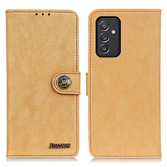 Custodia Portafoglio In Pelle Cover con Supporto A01D per Samsung Galaxy S23 FE 5G Oro