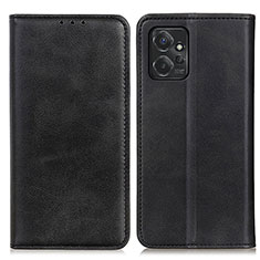 Custodia Portafoglio In Pelle Cover con Supporto A02D per Motorola Moto G Power 5G (2023) Nero