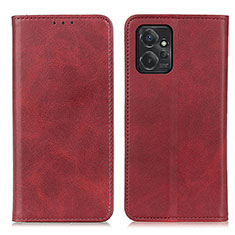 Custodia Portafoglio In Pelle Cover con Supporto A02D per Motorola Moto G Power 5G (2023) Rosso