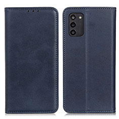 Custodia Portafoglio In Pelle Cover con Supporto A02D per Nokia G100 Blu