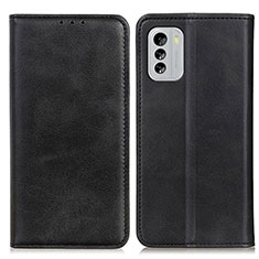 Custodia Portafoglio In Pelle Cover con Supporto A02D per Nokia G60 5G Nero