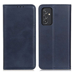 Custodia Portafoglio In Pelle Cover con Supporto A02D per Samsung Galaxy A15 4G Blu