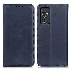 Custodia Portafoglio In Pelle Cover con Supporto A02D per Samsung Galaxy A15 LTE Blu