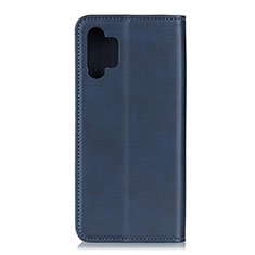 Custodia Portafoglio In Pelle Cover con Supporto A02D per Samsung Galaxy A32 5G Blu