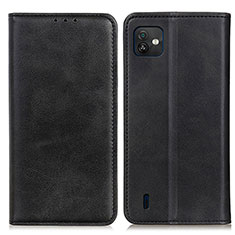 Custodia Portafoglio In Pelle Cover con Supporto A02D per Wiko Y82 Nero