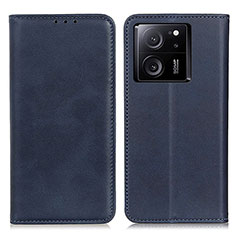 Custodia Portafoglio In Pelle Cover con Supporto A02D per Xiaomi Redmi K60 Ultra 5G Blu