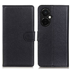 Custodia Portafoglio In Pelle Cover con Supporto A03D per OnePlus Nord N30 5G Nero