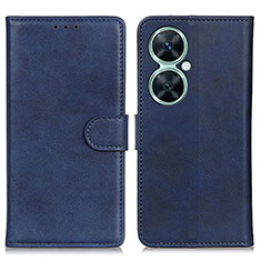 Custodia Portafoglio In Pelle Cover con Supporto A05D per Huawei Nova 11i Blu