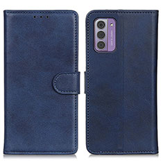 Custodia Portafoglio In Pelle Cover con Supporto A05D per Nokia G310 5G Blu